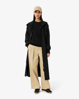 Felpa in pile girocollo relaxed fit