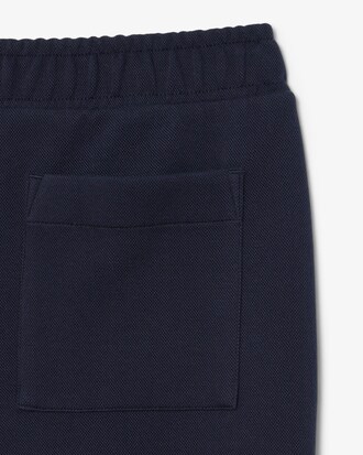 Pantaloni della tuta in piqu&eacute; con stemma