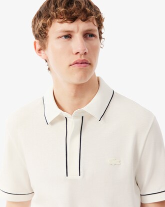 Polo regular fit in piqu&eacute; elasticizzato Paris