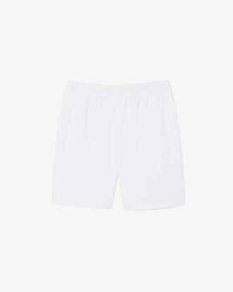 Shorts sportivi in taffet&agrave; a rombi