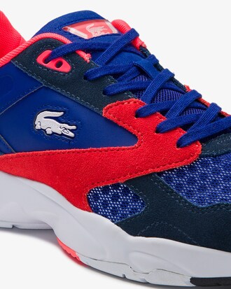 Sneakers da uomo in pelle scamosciata, materiale sintetico e tessuto Storm 96 LO