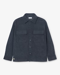 Overshirt in velluto a coste