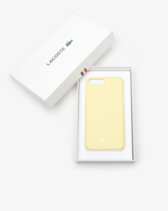 Custodia per iPhone 8+ in pelle piqu&eacute; Chantaco