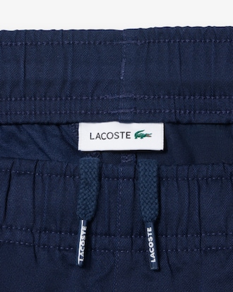 Shorts chino in twill di cotone elasticizzato