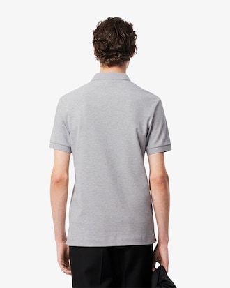 Polo regular fit in piqu&eacute; elasticizzato Paris