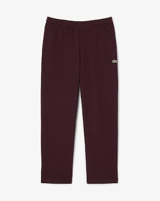 Pantaloni della tuta relaxed fit in tessuto felpato