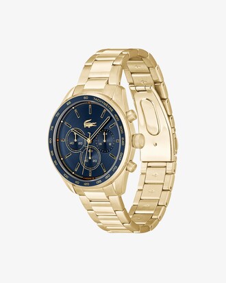 Orologio cronografo in acciaio inossidabile placcato agli ioni Boston