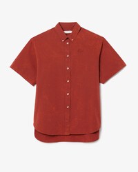 Camicia oversize a maniche corte
