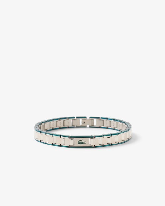 Silver and green