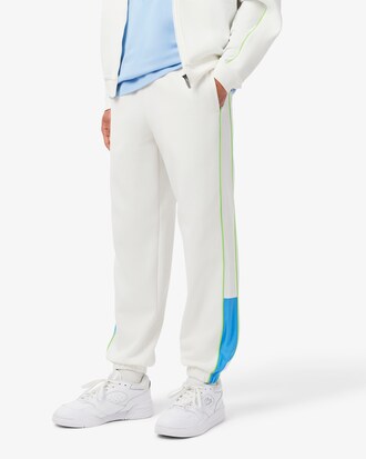 Pantaloni della tuta in piqué regular fit