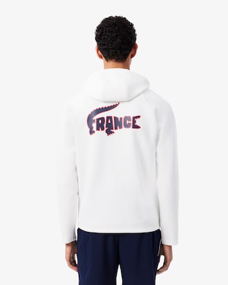 Felpa con zip French Tennis Team
