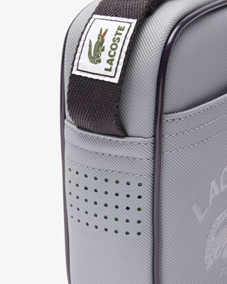 Borsa a tracolla verticale effetto petit piqué Club 1930