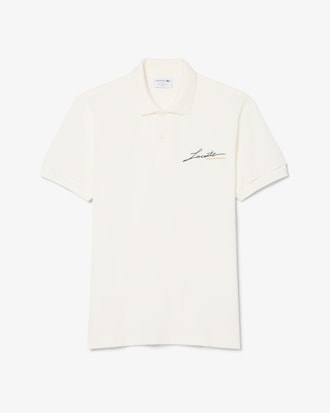Polo classic fit in piqu&eacute; Made in France