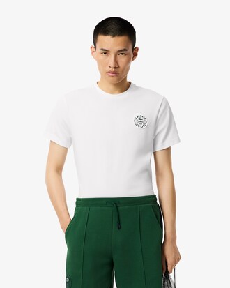 T-shirt da tennis Ultra-Dry con marchio Heritage