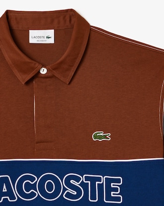 Maglia da rugby in cotone relaxed fit