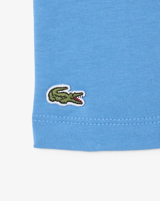T-shirt in cotone testurizzato Lacoste