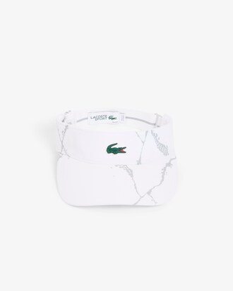 Visiera da tennis con stampa riflettente