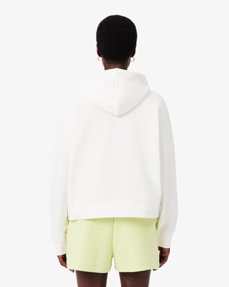 Felpa oversize con cappuccio e logo