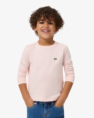 T-shirt a maniche lunghe in cotone