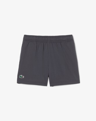 Shorts sportivi in taffet&agrave; a rombi