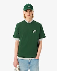 T-shirt con stampa multipla in jersey