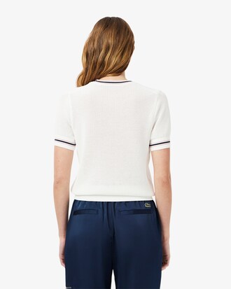 Maglione con stemma ricamato French Made