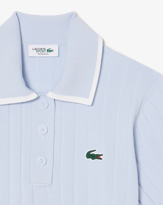 Maglione da golf con colletto a polo a maniche corte