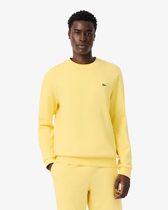 Felpa in tessuto felpato classic fit