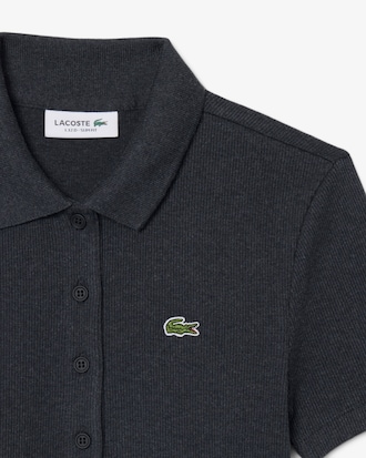 Polo slim fit in cotone a costine L.12.D