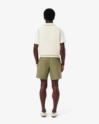Shorts in popeline relaxed fit