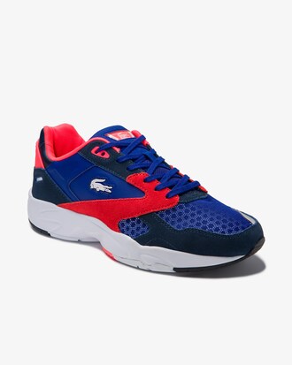 Sneakers da uomo in pelle scamosciata, materiale sintetico e tessuto Storm 96 LO