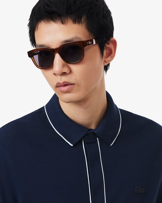 Polo regular fit in piqu&eacute; elasticizzato Paris