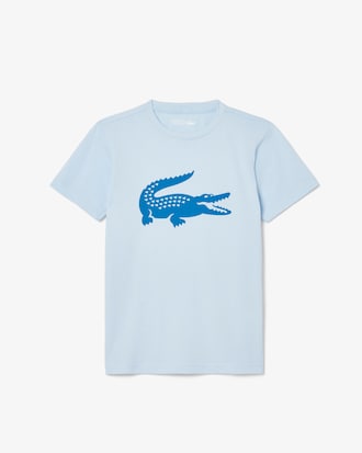 T-shirt da tennis oversize in cotone tecnico