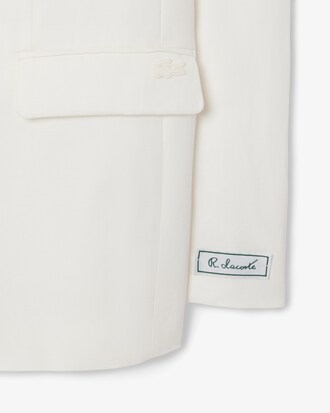 Blazer in misto lino