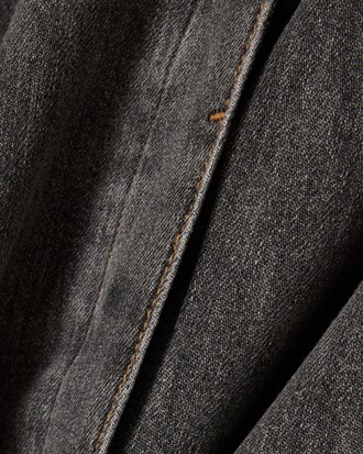 Vestito in denim a maniche corte