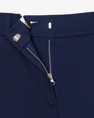 Pantaloni chino taglio dritto in gabardine di cotone