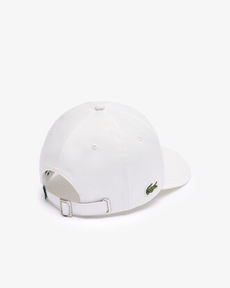 Cappellino con coccodrillo ricamato e logo
