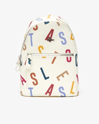 Zaino da donna in canvas spalmato con stampa Daily Classic