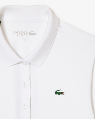 Polo da golf slim fit elasticizzata UV Protect