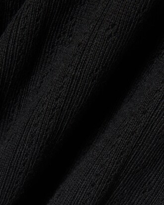 Canotta slim fit in maglia pointelle di cotone