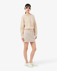 Gonna in jacquard con monogramma