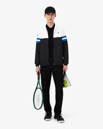 Giacca con cappuccio impermeabile da tennis