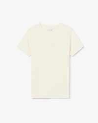 T-shirt in cotone testurizzato Lacoste