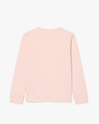 T-shirt a maniche lunghe in cotone