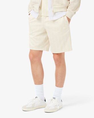 Shorts con monogramma jacquard regular fit