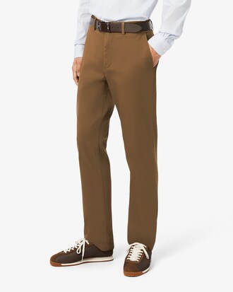 Pantaloni chino elasticizzati slim fit in twill