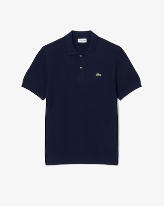 Polo in maglia boucl&eacute; classic fit