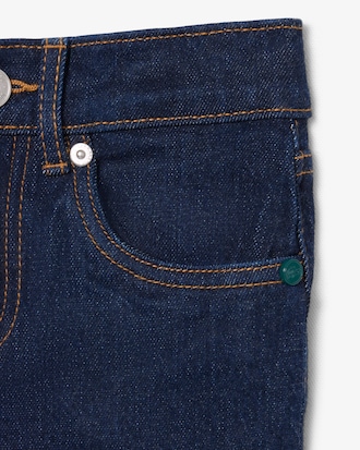 Jeans 5 tasche in denim elasticizzato