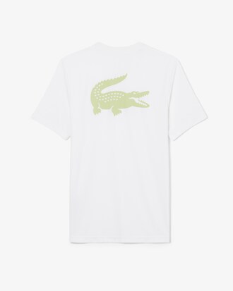 T-shirt sportiva Ultra-Dry con stampa coccodrillo