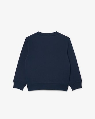 Felpa girocollo in tessuto felpato unisex